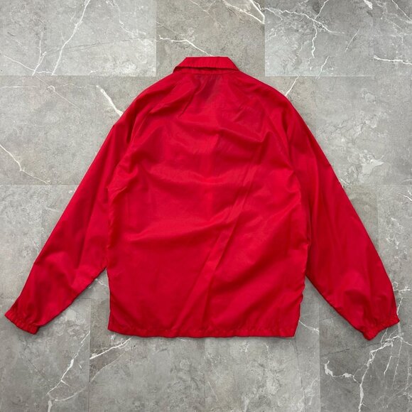 Vintage Manitowoc Jacket Mens Medium Wisconsin Swingster Windbreaker Coat Patch - Picture 4 of 8